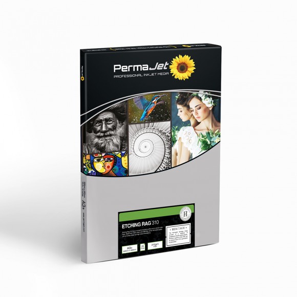 PermaJet Etching Rag 310gsm A3+ - 25 Sheets 